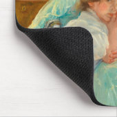 Young Mother Näwing | Mary Cassatt Mousepad (Ecke)