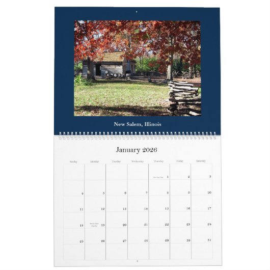 Young Mr. Lincoln - New Salem to Springfield Calen Kalender (Jan 2026)