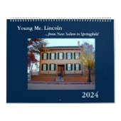 Young Mr. Lincoln - New Salem to Springfield Calen Kalender (Titelbild)