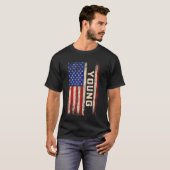 Young Nachname Shirt Young Name American Flag (Vorne ganz)