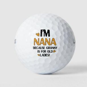 Young Nana Graphic Nana Clipart Design Oma Art Golfball