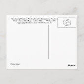 Young Omahaw, War Eagle, Little Missouri & Pawnees Postkarte (Rückseite)