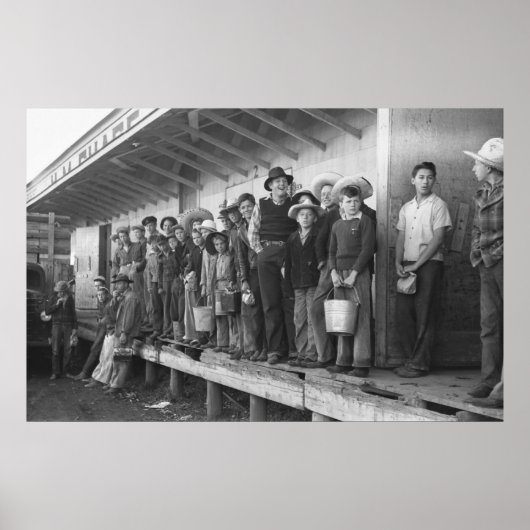 Young Pea Pickers, 40er Poster (Vorne)