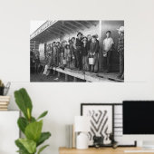 Young Pea Pickers, 40er Poster (Heimbüro)