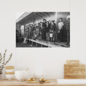 Young Pea Pickers, 40er Poster (Küche)