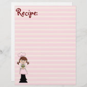 Young Pink Cook Rezept Paper (Vorne/Hinten)