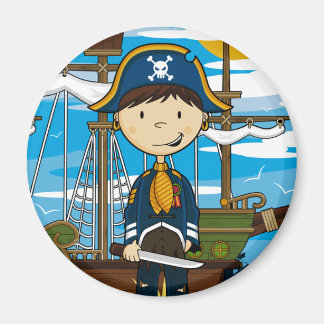 Young Pirate Captain Magnet