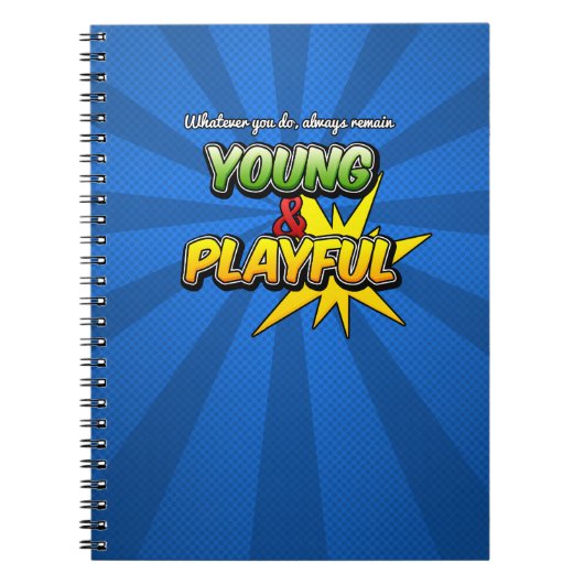 Young&Playful Inspiration Notebook Notizblock (Vorderseite)