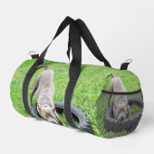 Young Playful Staffordshire Bull Terrier, Duffle Bag (Rechte Ecke)