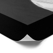 Young Queen Elizabeth II. und Corgi Hund Poster (Ecke)