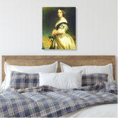 Young Queen Victoria Portrait Leinwanddruck (Insitu (Schlafzimmer))