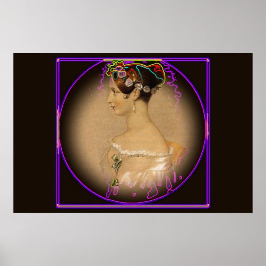 Young Queen Victoria wired Poster (Vorne)