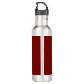 Young Red Hexen setzt auf gebrochener Pier Edelstahlflasche (Rückseite)