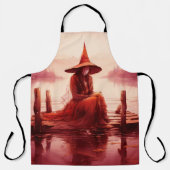 Young Red Hexen setzt auf gebrochener Pier Schürze (Vorderseite)