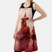 Young Red Hexen setzt auf gebrochener Pier Schürze (InSitu)