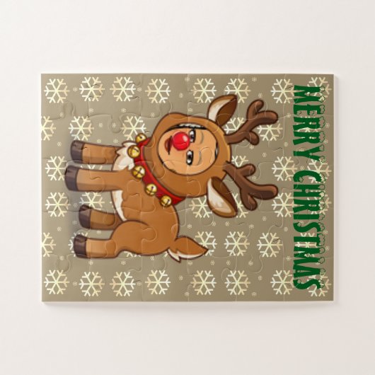 Young Reindeer Puzzle (Horizontal)