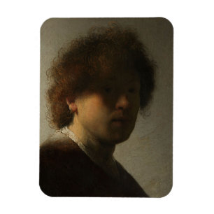 Young Rembrandt Self-Portrait Magnet