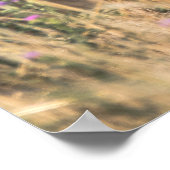 Young Roe Deer in Meadow Poster (Ecke)