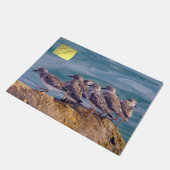 Young Ruddy Turnstones Fußmatte (Schrägansicht)