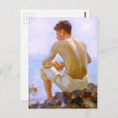 Young Sailor Postkarte (Vorne/Hinten)