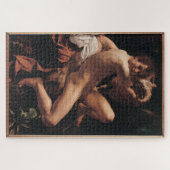 Young Saint John the Baptist with Ram - Caravaggio Puzzle (Horizontal)