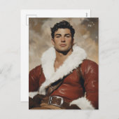 Young Santa - Dashing Portrait über Weihnachten (Vorne/Hinten)