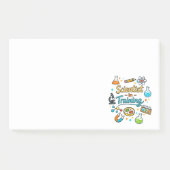 Young Scientist in Training Invitation Post-it Klebezettel (Vorderseite)