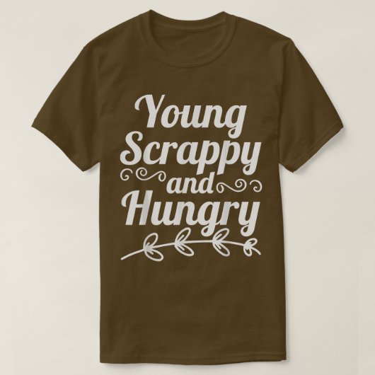 Young Scrappy and Hunger T - Shirt (Design vorne)