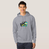 Young Skateboard Men Hoodie (Vorne ganz)