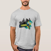 Young Skateboard Men T - Shirt (Vorderseite)