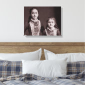 Young St. Therese von Lisieux und Schwester Celine Leinwanddruck (Insitu (Schlafzimmer))