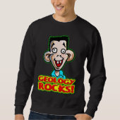 Young Student Dicky Dingus Says Geology Rocks Sweatshirt (Vorderseite)