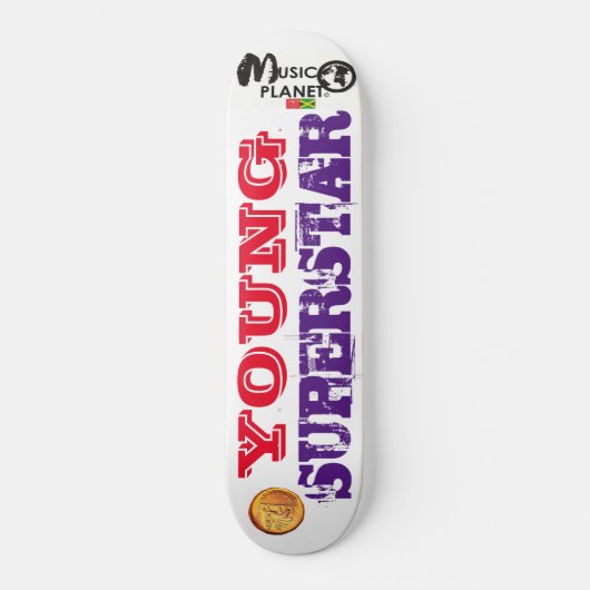 YOUNG SUPERSTAR Skateboard (Vorderseite)