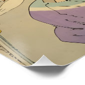 Young Takeda Shingen Hunting the Magic Tanuki - Yo Poster (Ecke)