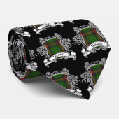 Young Tartan Shield Krawatte (Gerollt)