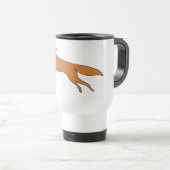 Young Teen fox Two-Tone Reisebecher (VorderseiteRechts)