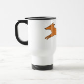 Young Teen fox Two-Tone Reisebecher (Links)
