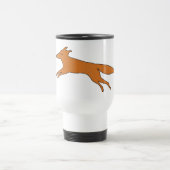 Young Teen fox Two-Tone Reisebecher (Mittel)