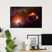 Young Universe Space Art Poster (Heimbüro)