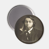 Young Walt Whitman Magnet (Vorderseite/Rückseite)