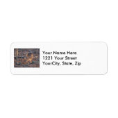 Young Whitetail Deer Series Address Label (Vorne)
