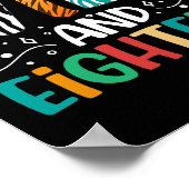 Young Wild and Achtzehn Funny 18. Geburtstag Poster (Ecke)