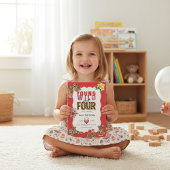 Young Wild and Four Tiger Floral Birthday Einladung