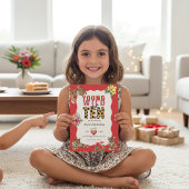 Young Wild and Ten Tiger Jungle Birthday Einladung