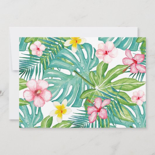 Young Wild and Three Birthday laden Safari Party e Einladung (Rückseite)