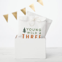 Young Wild and Three Forest Birthday Party Geschenktütchen