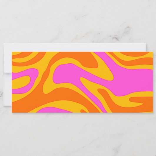 Young Wild and Three - Groovy Ticket Einladung (Rückseite)