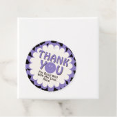 Young Wild and Three Lavender 3rd Birthday Party Geschenkanhänger (Beispiel)