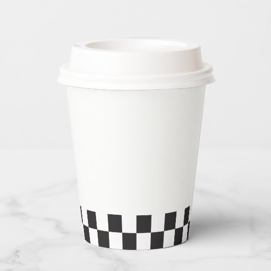 Young Wild and Three Monster Truck Boy Birthday Pappbecher (Rückseite)