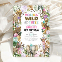 Young Wild and Three Party Animals Girl zum Geburt